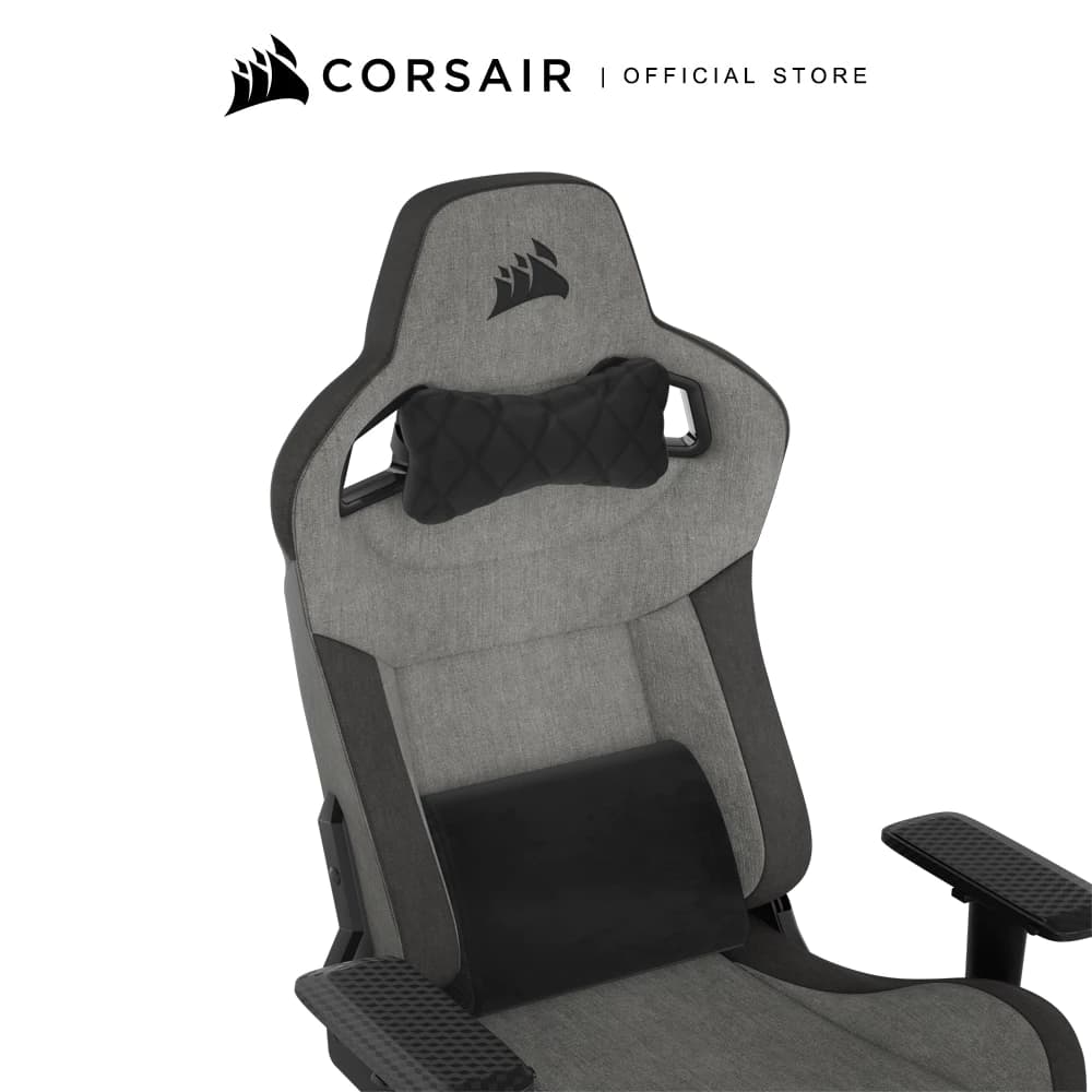 CORSAIR Chair รุ่น T3 RUSH Gaming Chair เก้าอี้สีเทา เก้าอี้เกมมิ่งเพื่อสุขภาพ E-Sport ลดอาการปวดเมื่อย เก้าอี้เบาะ นุ่ม เก้าอี้พนักพิงสูง เกรดพรีเมี่ยม— Gray/Charcoal https://lnwchill.com