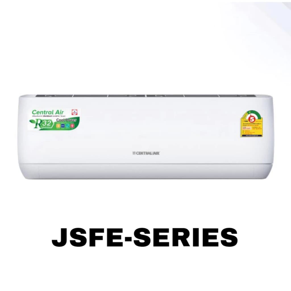 Central Air centralair แอร์ติดผนังรุ่น JSFE R32 ขนาด 9000-25000 BTU https://lnwchill.com