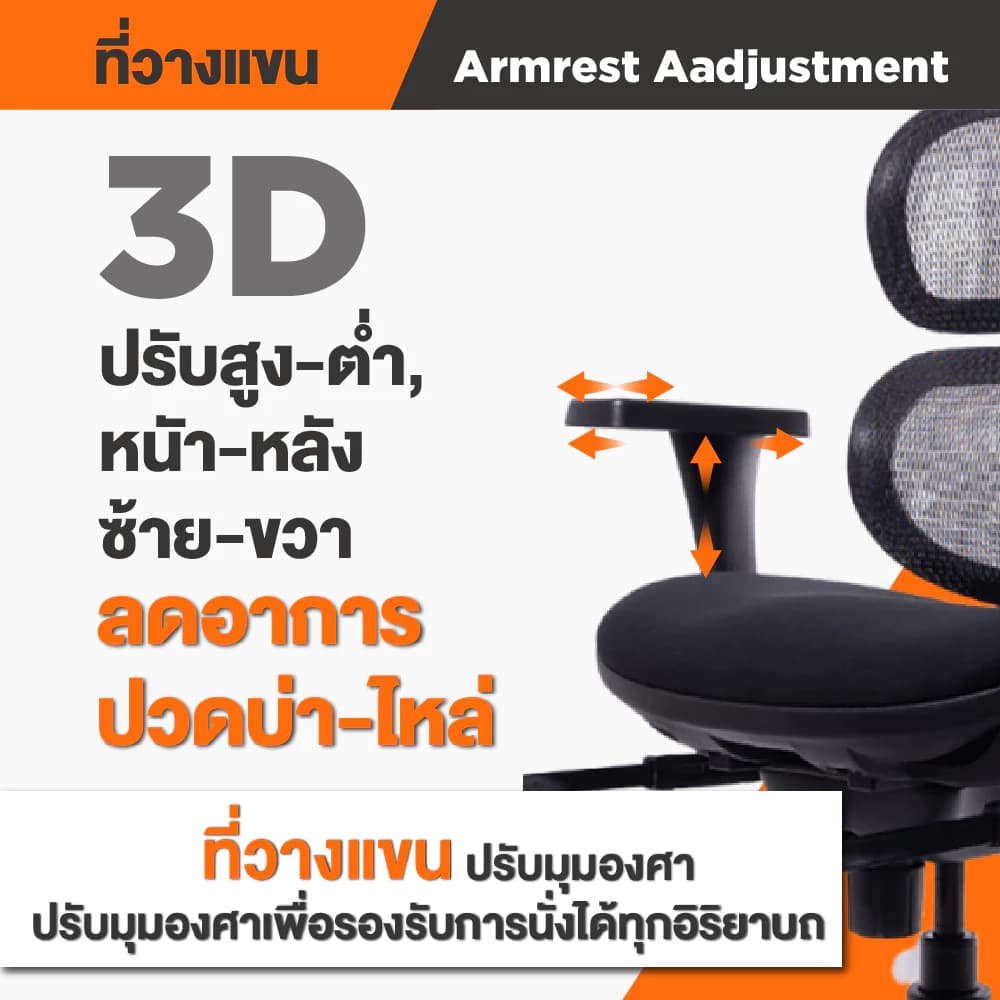 Ergotrend เก้าอี้เพื่อสุขภาพเออร์โกเทรน รุ่น Ergo joy rest เก้าอี้สีดำ ระบายอากาศดีเยี่ยม นุ่มสบาย ตามหลักสรีระศาสตร์ Ergonomic เก้าอี้พนักพิงสูง ลดอาการปวดเมื่อย เกรดพรีเมี่ยม https://lnwchill.com