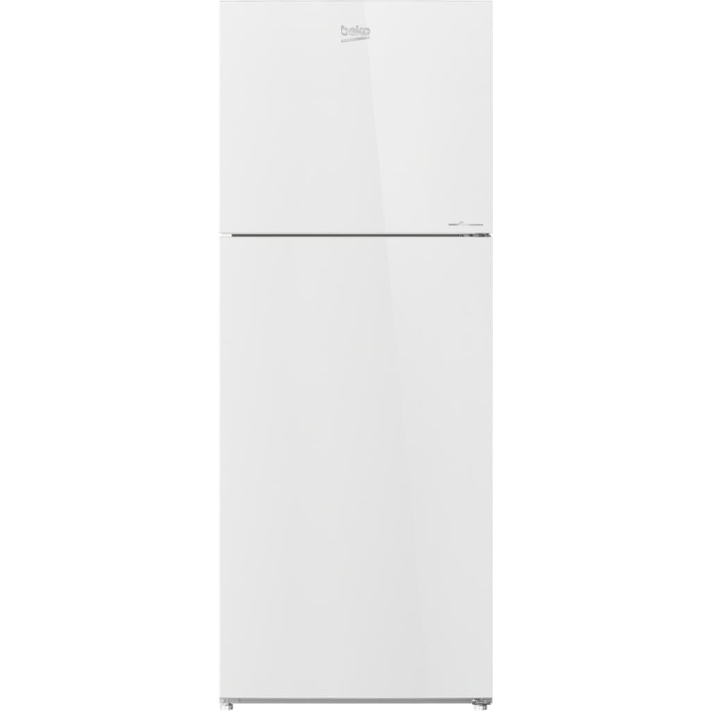 BEKO รุ่น RDNT371I40VHFSGW ตู้เย็น 2 ประตู 12 คิว กระจกขาว อินเวอร์เตอร์ พร้อมเทคโนโลยี NutriFreeze และ HarvestFresh https://lnwchill.com