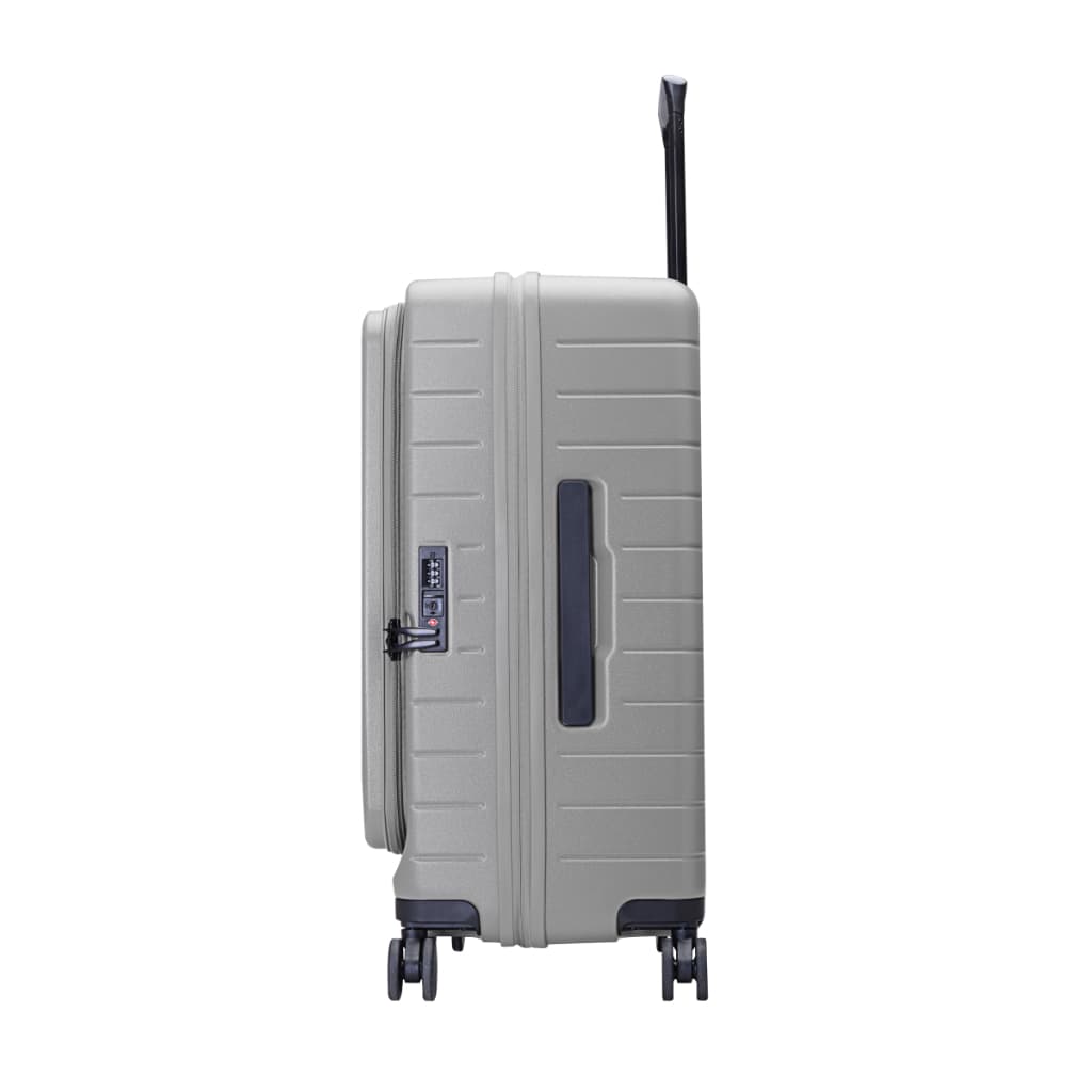 Caggioni รุ่น N20022 กระเป๋าเดินทาง PC 100% สีเทา ดีไซน์เปิดฝาหน้าสุดสะดวก ประหยัดพื้นที่ใช้สอย หยิบสัมภาระง่ายดาย ตอบโจทย์ทุกการเดินทางของคุณ https://lnwchill.com
