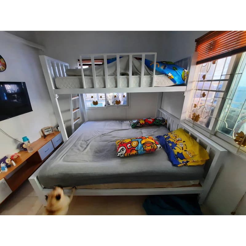 เตียงเหล็ก2 ชั้น 3.5’บน ล่าง5’,6’ เหล็กหนาแข็งแรง แถมรองไม้ จัดส่งฟรี https://lnwchill.com