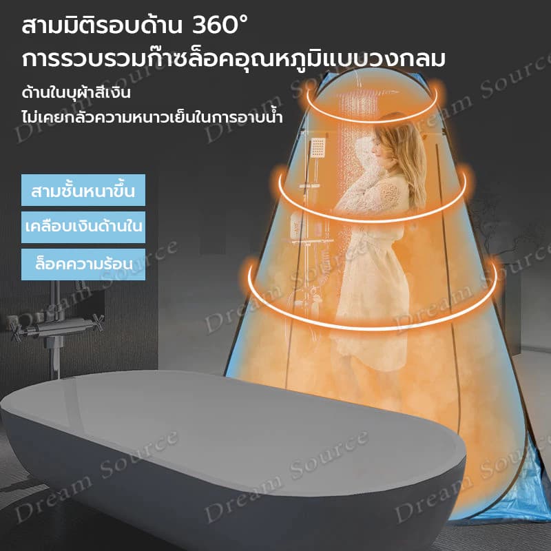 เต็นท์ห้องน้ำ เต็นท์ป๊อปอัพ เต็นท์เปลี่ยนเสื้อผ้ากลางแจ้ง 1.5MX1.9M ห้องลองชุด เต็นท์ห้องน้ำ เต็นท์แคมป์ปิ้ง https://lnwchill.com