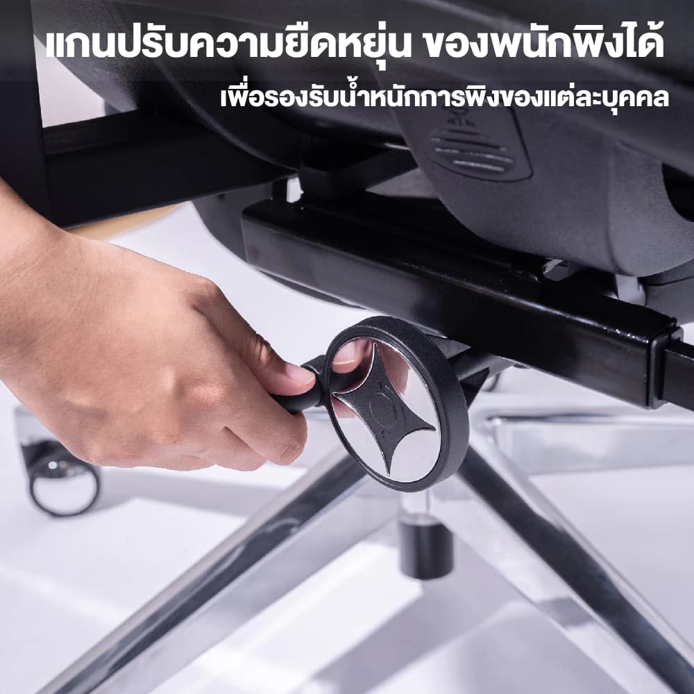 Ergotrend เก้าอี้เพื่อสุขภาพเออร์โกเทรน รุ่น Malmo Milimeter เก้าอี้สีดำ ระบายอากาศดีเยี่ยม นุ่มสบาย ตามหลักสรีระศาสตร์ Ergonomic เก้าอี้พนักพิงสูง ลดอาการปวดเมื่อย เกรดคุณภาพ https://lnwchill.com