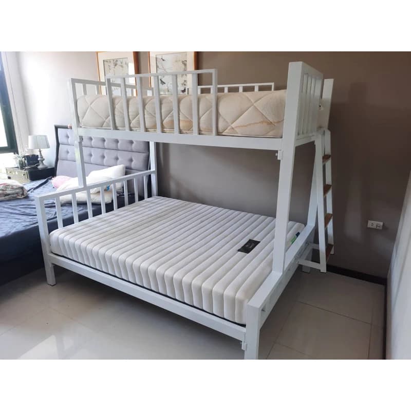 เตียงเหล็ก2 ชั้น 3.5’บน ล่าง5’,6’ เหล็กหนาแข็งแรง แถมรองไม้ จัดส่งฟรี https://lnwchill.com