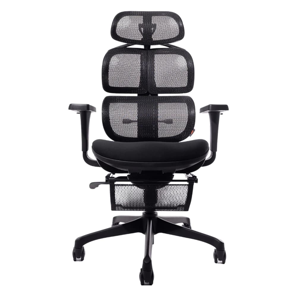 Ergotrend เก้าอี้เพื่อสุขภาพเออร์โกเทรน รุ่น Ergo joy rest เก้าอี้สีดำ ระบายอากาศดีเยี่ยม นุ่มสบาย ตามหลักสรีระศาสตร์ Ergonomic เก้าอี้พนักพิงสูง ลดอาการปวดเมื่อย เกรดพรีเมี่ยม https://lnwchill.com