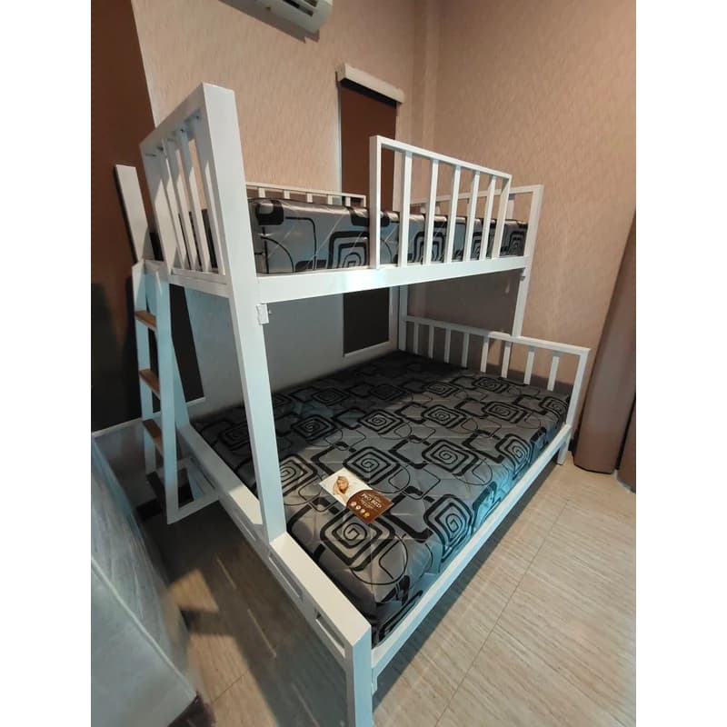 เตียงเหล็ก2 ชั้น 3.5’บน ล่าง5’,6’ เหล็กหนาแข็งแรง แถมรองไม้ จัดส่งฟรี https://lnwchill.com