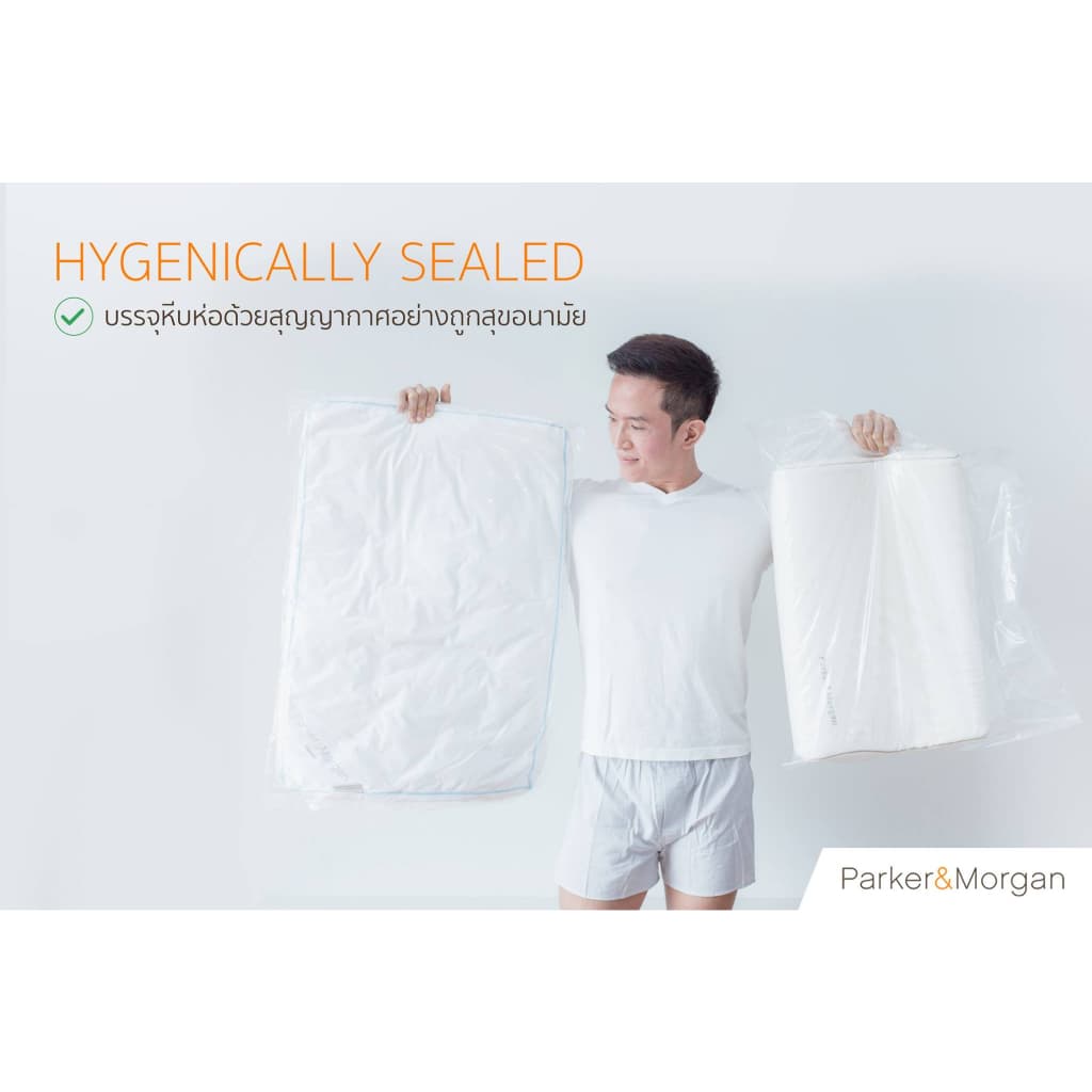 Parker&Morgan รุ่น Belgravia หมอนขนห่านแท้ 90/10 ขนาดควีน (SOFT) มอบสัมผัสการนอนหลับที่นุ่มสบายระดับพรีเมียม เพื่อการพักผ่อนที่เหนือกว่า https://lnwchill.com