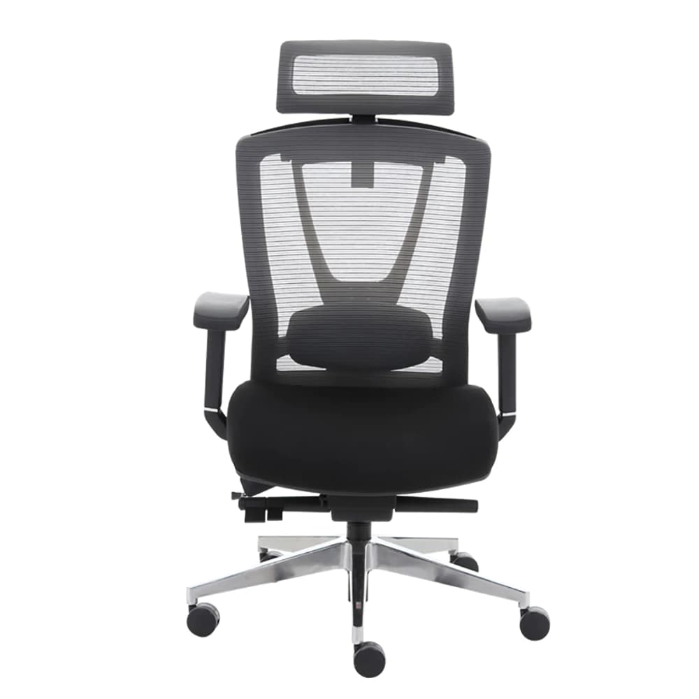 Ergotrend เก้าอี้เพื่อสุขภาพ เออร์โกเทรน รุ่น ERGO-X BLACK สีดำ เก้าอี้สีดำ ระบายอากาศดีเยี่ยม นุ่มสบาย ตามหลักสรีระศาสตร์ Ergonomic เก้าอี้พนักพิงสูง ลดอาการปวดเมื่อย เกรดคุณภาพ https://lnwchill.com