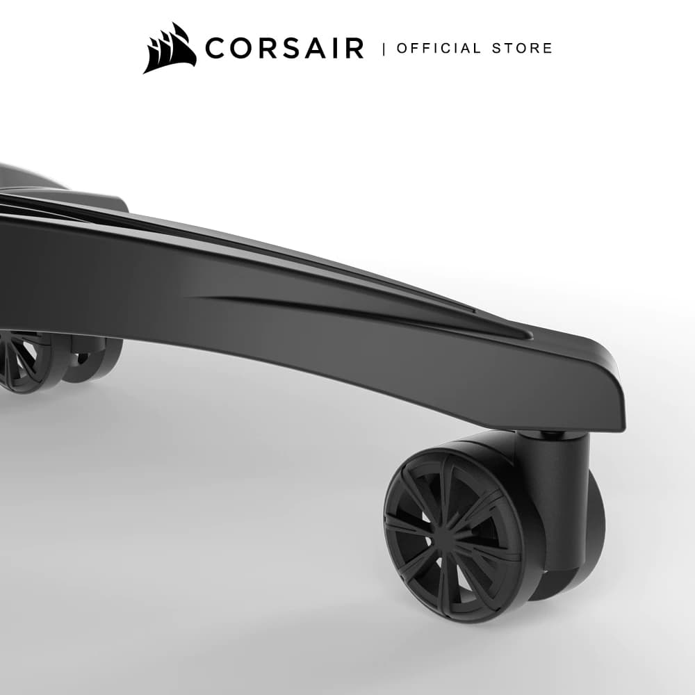 CORSAIR Chair รุ่น TC100 RELAXED Gaming Chair E-Sport เก้าอี้สีเทา เก้าอี้พนักพิงสูง ลดอาการปวดเมื่อย เก้าอี้เบาะ นุ่ม เกรดพรีเมี่ยม - Fabric Black/Grey https://lnwchill.com