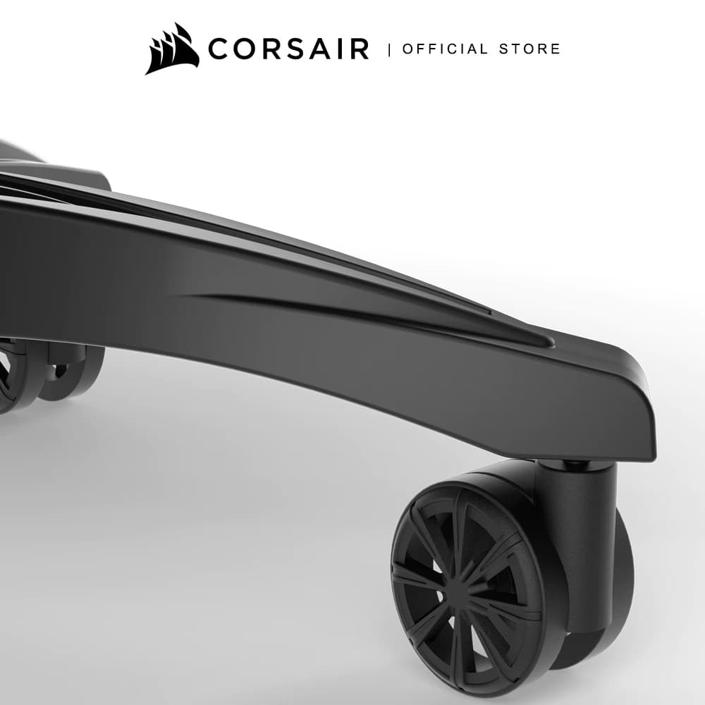 CORSAIR Chair รุ่น TC100 RELAXED Gaming Chair เก้าอี้เกมมิ่งเพื่อสุขภาพ นุ่มสบาย ตามหลักสรีระศาสตร์ E-Sport- Leatherette Black/Black เก้าอี้สีดำ เกรดพรีเมี่ยม https://lnwchill.com