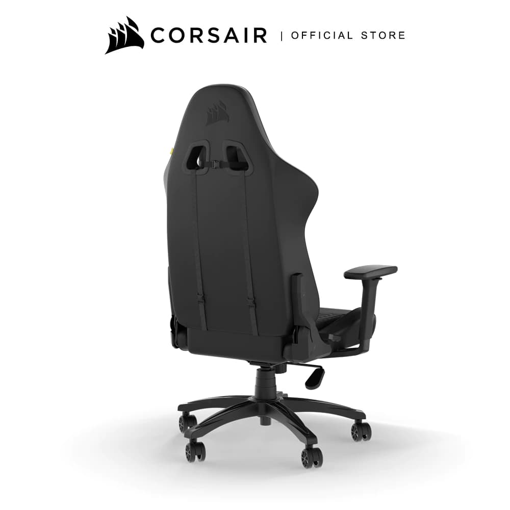 CORSAIR Chair รุ่น TC100 RELAXED Gaming Chair เก้าอี้เกมมิ่งเพื่อสุขภาพ นุ่มสบาย ตามหลักสรีระศาสตร์ E-Sport- Leatherette Black/Black เก้าอี้สีดำ เกรดพรีเมี่ยม https://lnwchill.com