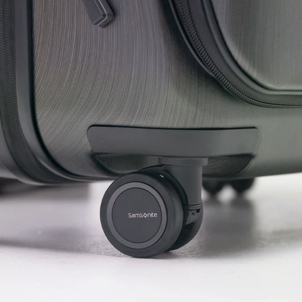 SAMSONITE รุ่น UNIMAX SPINNER 75/28 EXP กระเป๋าเดินทางล้อลากขยายได้ 28 นิ้ว ดีไซน์มินิมอล โดดเด่นด้วยระบบล้อลดแรงกระแทก การันตีรางวัล Red Dot Design Award https://lnwchill.com