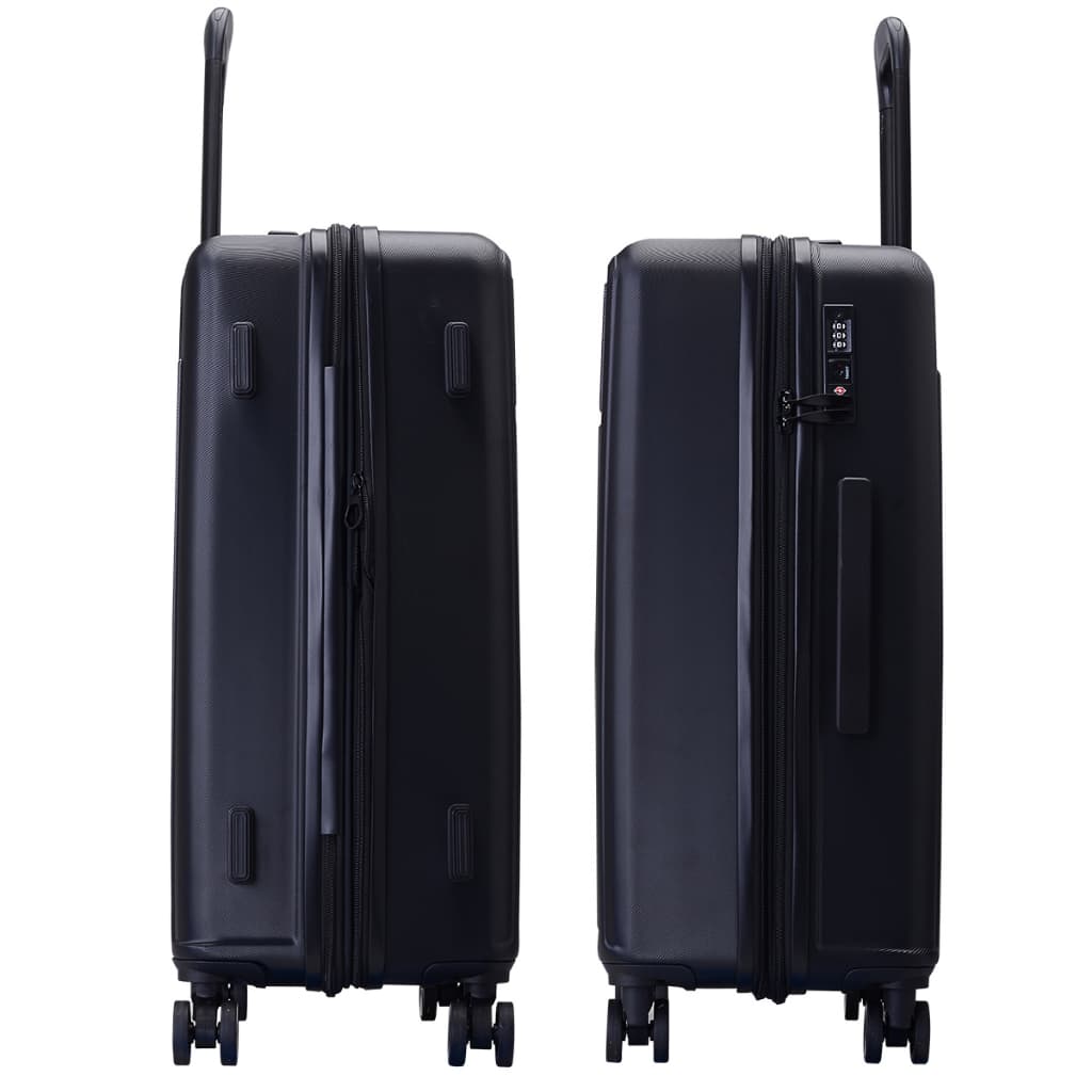 Caggioni รุ่น C23021 กระเป๋าเดินทาง ABS สีดำ ทรงเหลี่ยม จุของเยอะ ล้อลื่น TSA Lock เพื่อความสะดวกและปลอดภัยทุกทริป https://lnwchill.com