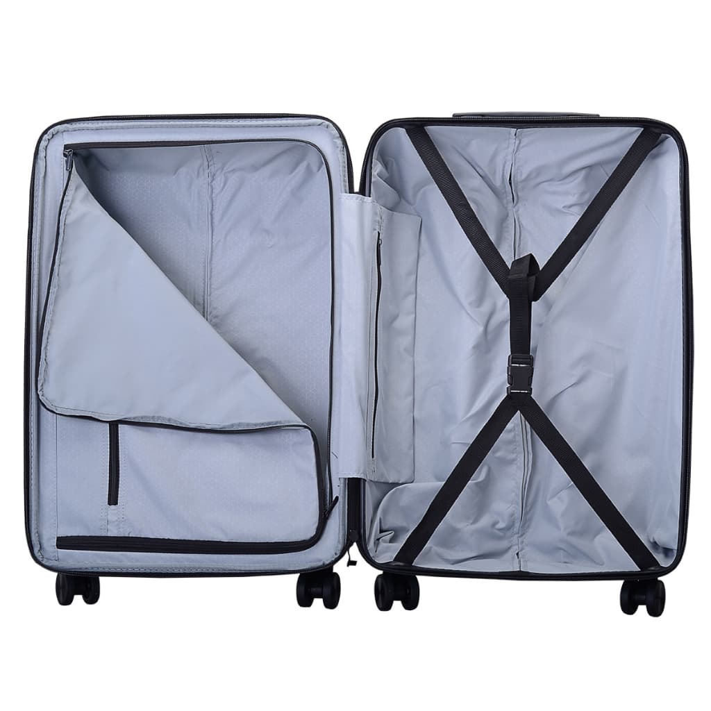 Caggioni รุ่น C23021 กระเป๋าเดินทาง ABS สีดำ ทรงเหลี่ยม จุของเยอะ ล้อลื่น TSA Lock เพื่อความสะดวกและปลอดภัยทุกทริป https://lnwchill.com