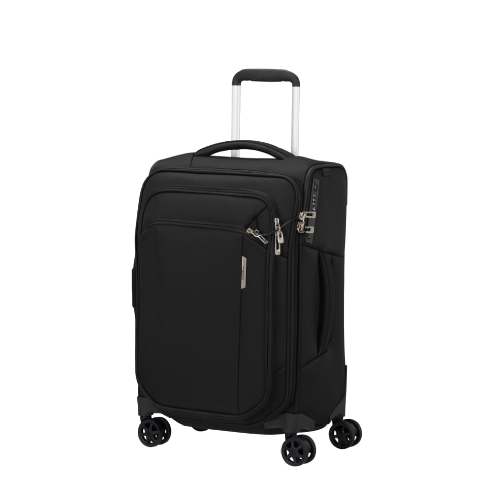 SAMSONITE รุ่น RESPARK Spinner 55/20 EXP กระเป๋าเดินทางล้อลาก 20 นิ้ว ขยายได้ ผลิตจากวัสดุรีไซเคิล น้ำหนักเบา คล่องตัว https://lnwchill.com