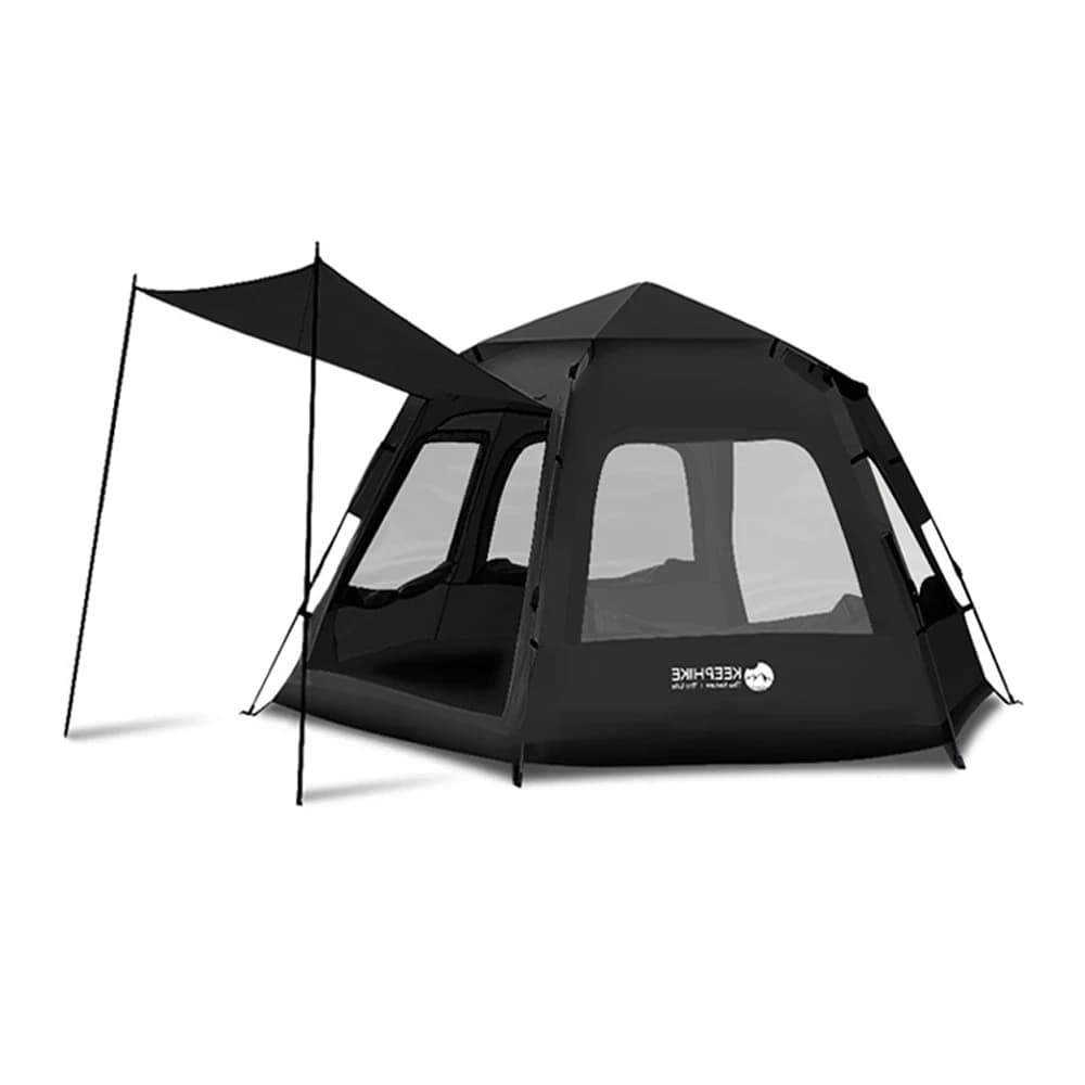 KEEPHIKE เต็นท์หกเหลี่ยมแบบพกพา กางง่ายอัตโนมัติ กันแดด เหมาะสำหรับปิคนิคและแคมป์ปิ้ง https://lnwchill.com