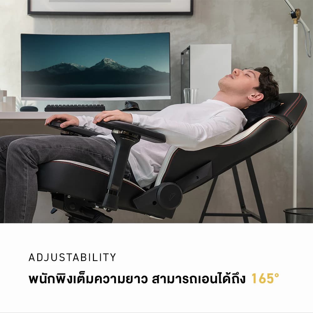 Secretlab TITAN Classic เบาะผ้า SoftWeave™️— สีชาโคลบลู (Charcoal Blue) เก้าอี้เกมมิ่ง https://lnwchill.com