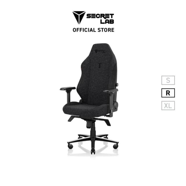 Secretlab รุ่น TITAN Evo เบาะผ้า SoftWeave Plus สีดำ (Black) เก้าอี้สีดำ เก้าอี้เกมมิ่งเพื่อสุขภาพ Ergonomic E-Sport