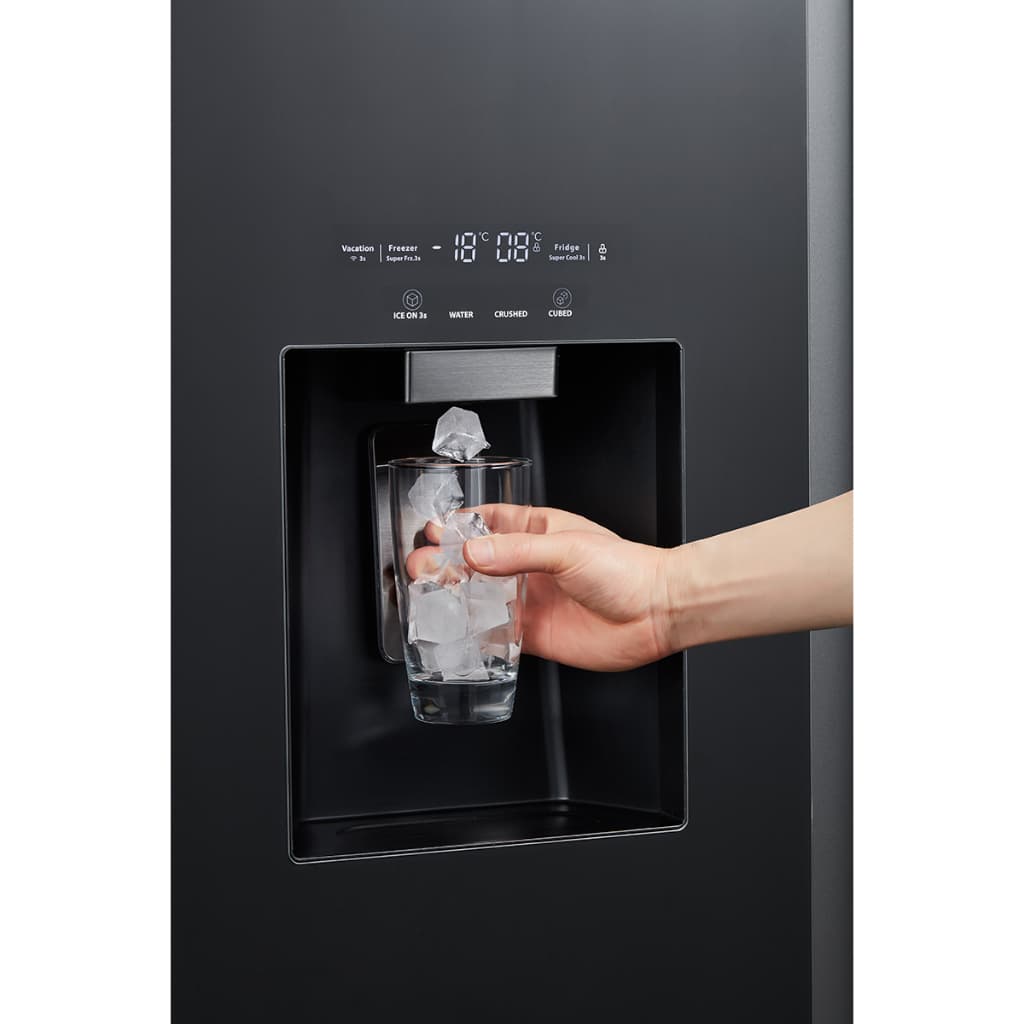 TOSHIBA GR-RS755WIA-PGTH(22) ตู้เย็น Side by Side 20 คิว Inverter ทำน้ำแข็งอัตโนมัติ กดน้ำหน้าตู้ สั่งงานผ่านแอป TSmartLife เย็นจัด ประหยัดไฟ https://lnwchill.com