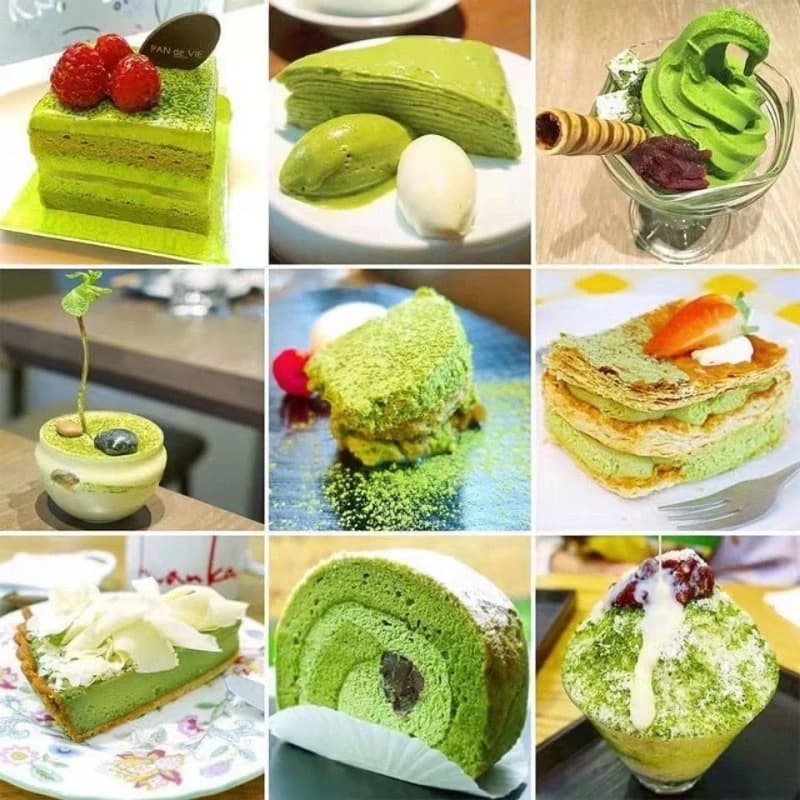 ผงชาเขียวมัทฉะ นำเข้าแท้ 100% ไม่ผสมน้ำตาล 100กรัม (26) https://lnwchill.com