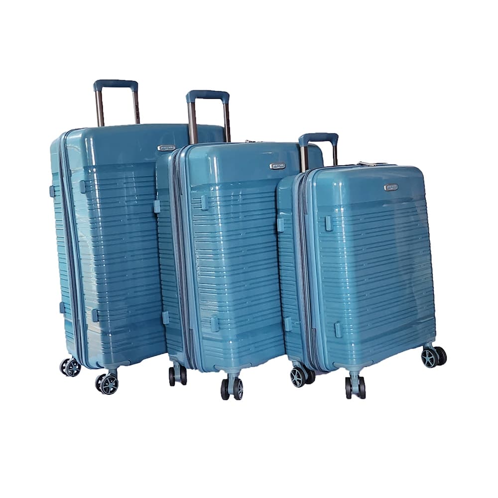 Pierre Cardin รุ่น LGA3-W2109P กระเป๋าเดินทาง Polypropylene น้ำหนักเบา ทนทาน ล้อคู่หมุน 360 องศา พร้อมซิปขยายข้างและระบบ TSA Lock https://lnwchill.com