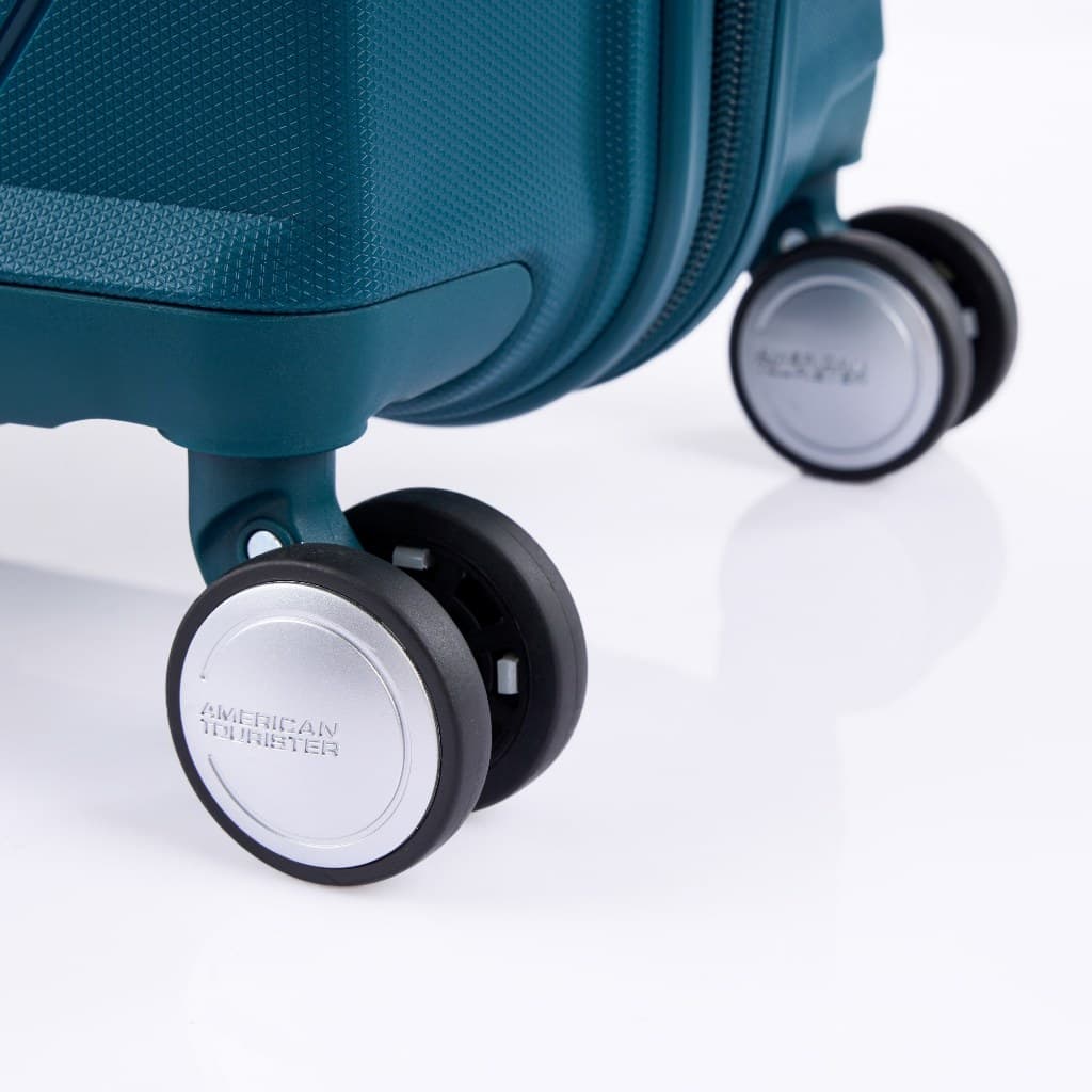 AMERICAN TOURISTER รุ่น ARGYLE SPINNER 68/25 EXP TSA กระเป๋าเดินทางล้อลาก 25 นิ้ว วัสดุ PP แข็งแรงทนทาน พร้อมซิปขยายความจุและระบบล็อก TSA https://lnwchill.com