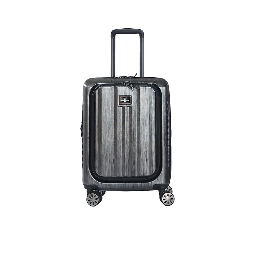 Pierre Cardin รุ่น PLCY4-1860 กระเป๋าเดินทาง 18 นิ้ว วัสดุ PC Polycarbonate เปิดฝาหน้าได้ พร้อม TSA Lock และซิป 2 ชั้นเพื่อความปลอดภัยสูงสุด https://lnwchill.com