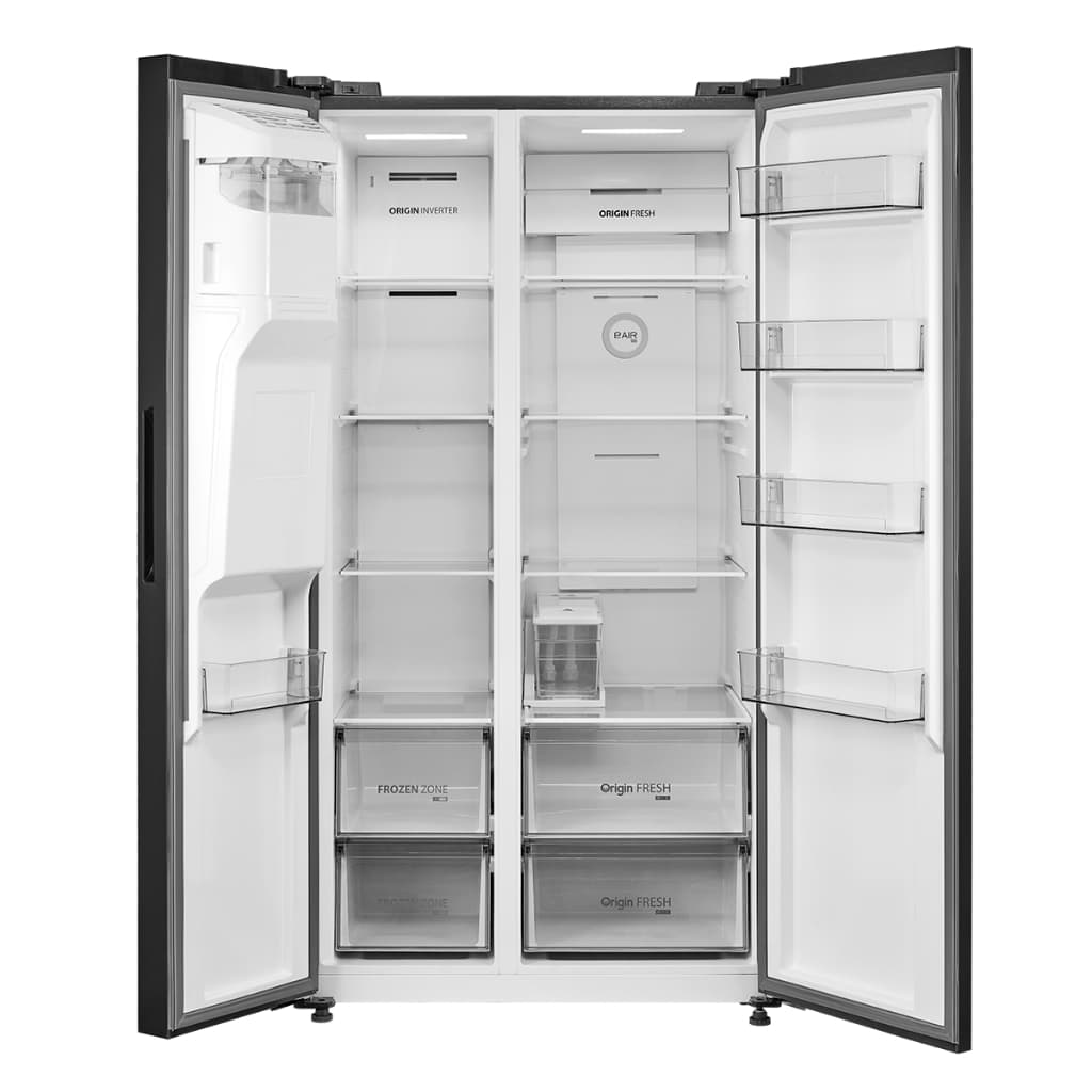 TOSHIBA GR-RS755WIA-PGTH(22) ตู้เย็น Side by Side 20 คิว Inverter ทำน้ำแข็งอัตโนมัติ กดน้ำหน้าตู้ สั่งงานผ่านแอป TSmartLife เย็นจัด ประหยัดไฟ https://lnwchill.com