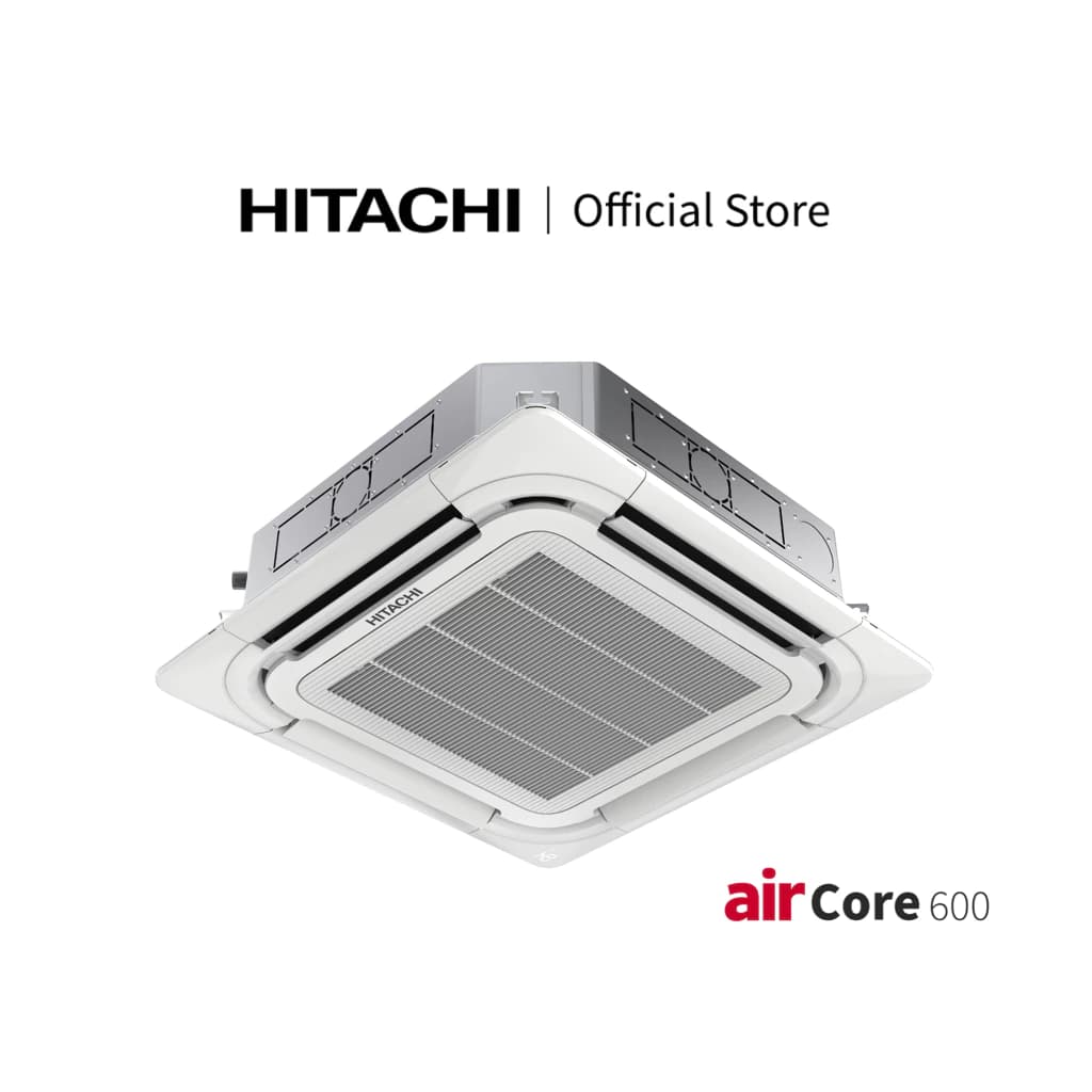 Hitachi airCore 600 Cassette แอร์ฝังฝ้าเพดาน Inverter รุ่น airCore 600 Cassette [จัดส่งฟรี] https://lnwchill.com
