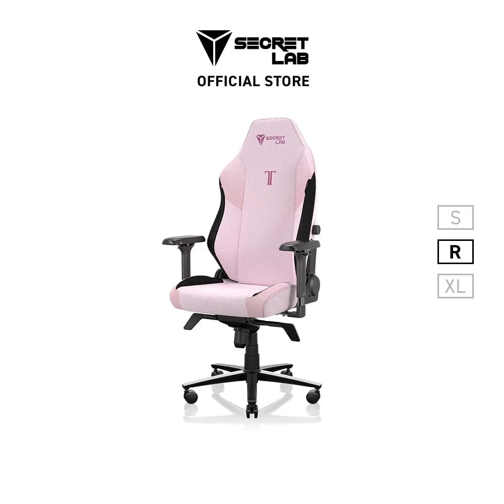 Secretlab รุ่น TITAN Evo เบาะผ้า SoftWeave Plus สีชมพูอ่อน (Plush Pink) เก้าอี้สีชมพู เก้าอี้เกมมิ่งเพื่อสุขภาพ Ergonomic Gaming Chair นุ่มสบาย ตามหลักสรีระศาสตร์ https://lnwchill.com