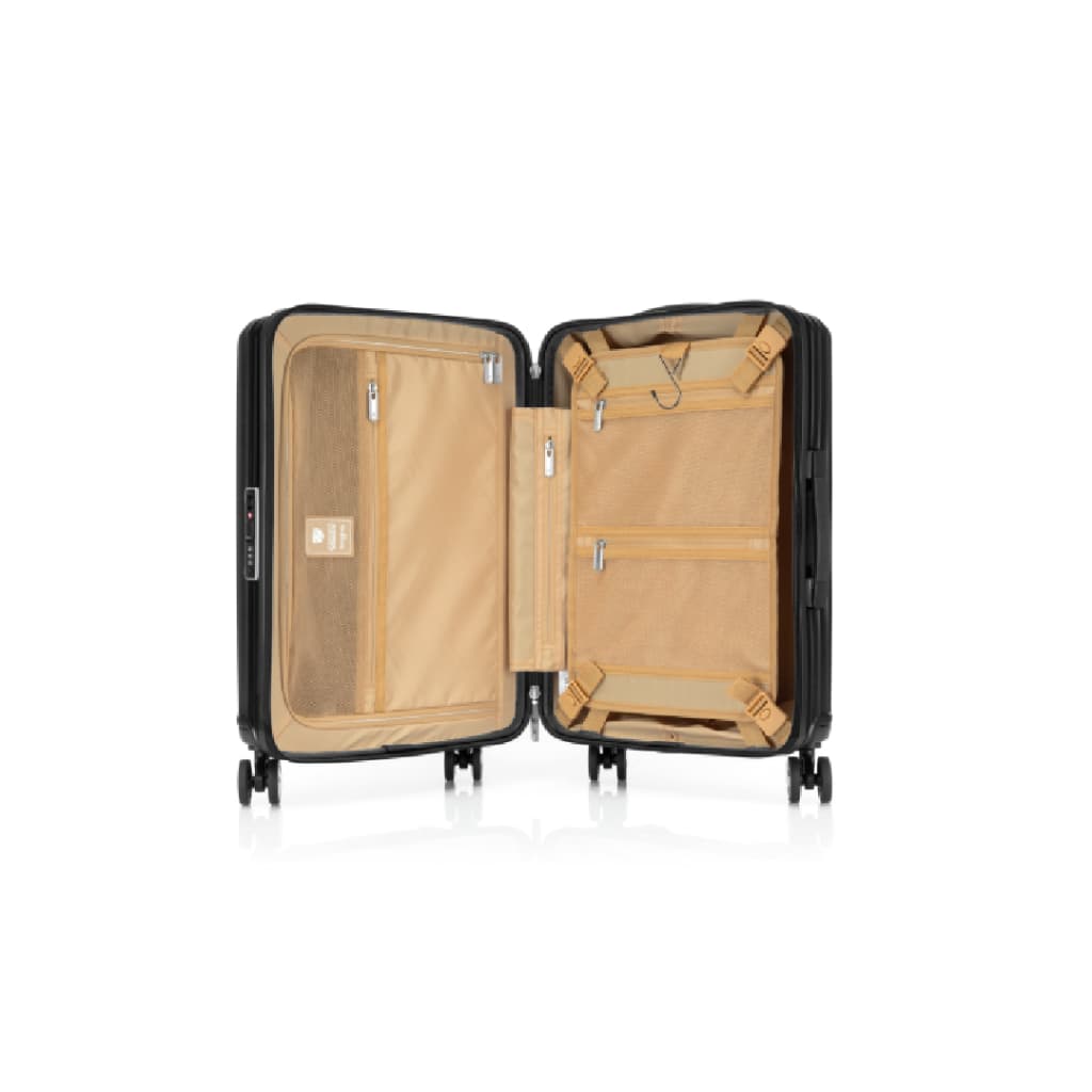 SAMSONITE รุ่น ENOW SPINNER 69/25 EXP กระเป๋าเดินทาง 25 นิ้ว วัสดุ PC ยืดหยุ่นสูง มาพร้อมล้อลื่นพิเศษ Aero-Trac และซิปกันขโมยสองชั้น https://lnwchill.com