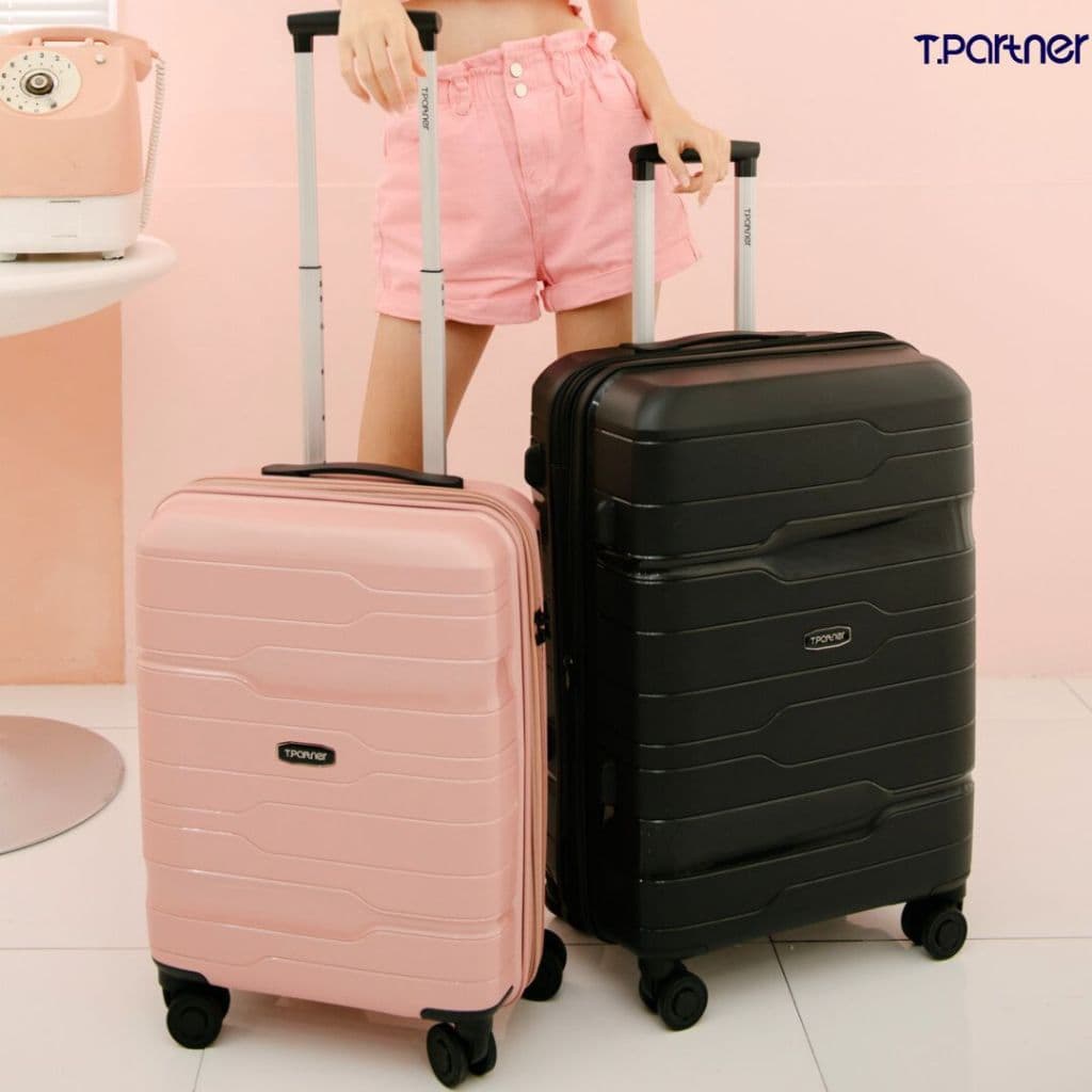 Tpartner รุ่น Massy กระเป๋าเดินทาง วัสดุ PP100% แข็งแรง ยืดหยุ่น ซิป 2 ชั้นนิรภัย ขยายข้างเพิ่มความจุได้ พร้อมการรับประกัน 3 ปี https://lnwchill.com