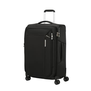 SAMSONITE รุ่น RESPARK กระเป๋าเดินทางขยายได้ขนาด 24 นิ้ว Softside Spinner 67/24 EXP ผลิตจากวัสดุรีไซเคิลเพื่อความยั่งยืน ทนทานและปลอดภัย