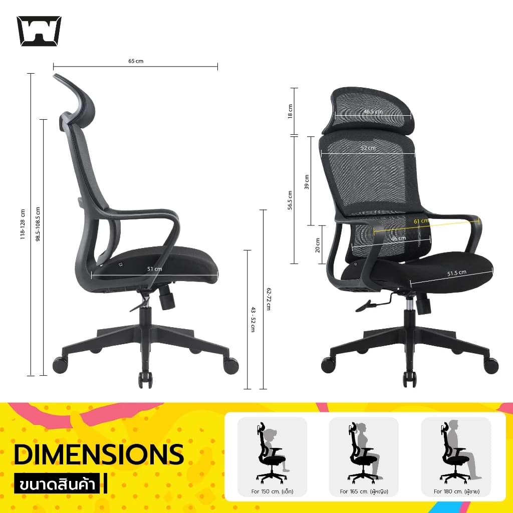 Work Station - Ergonomic chair เก้าอี้ทำงานเพื่อสุขภาพ รุ่น Model G เก้าอี้สีดำ เก้าอี้นั่งทำงาน ราคาประหยัด ลดอาการปวดเมื่อย นุ่มสบาย ตามหลักสรีระศาสตร์ รองรับน้ำหนัก 120 kg. https://lnwchill.com