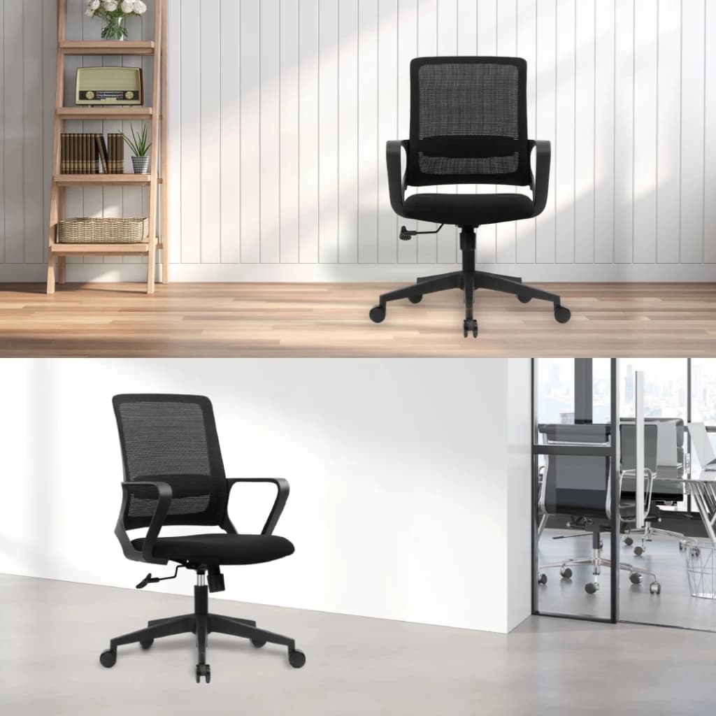 Work Station - Office chair เก้าอี้ทำงาน รุ่น Falcon เก้าอี้สีดำ เก้าอี้พนักพิงต่ำ รองรับน้ำหนัก 115 kg. ระบายอากาศดีเยี่ยม เก้าอี้สำนักงาน เกรดคุณภาพ ราคาดี https://lnwchill.com