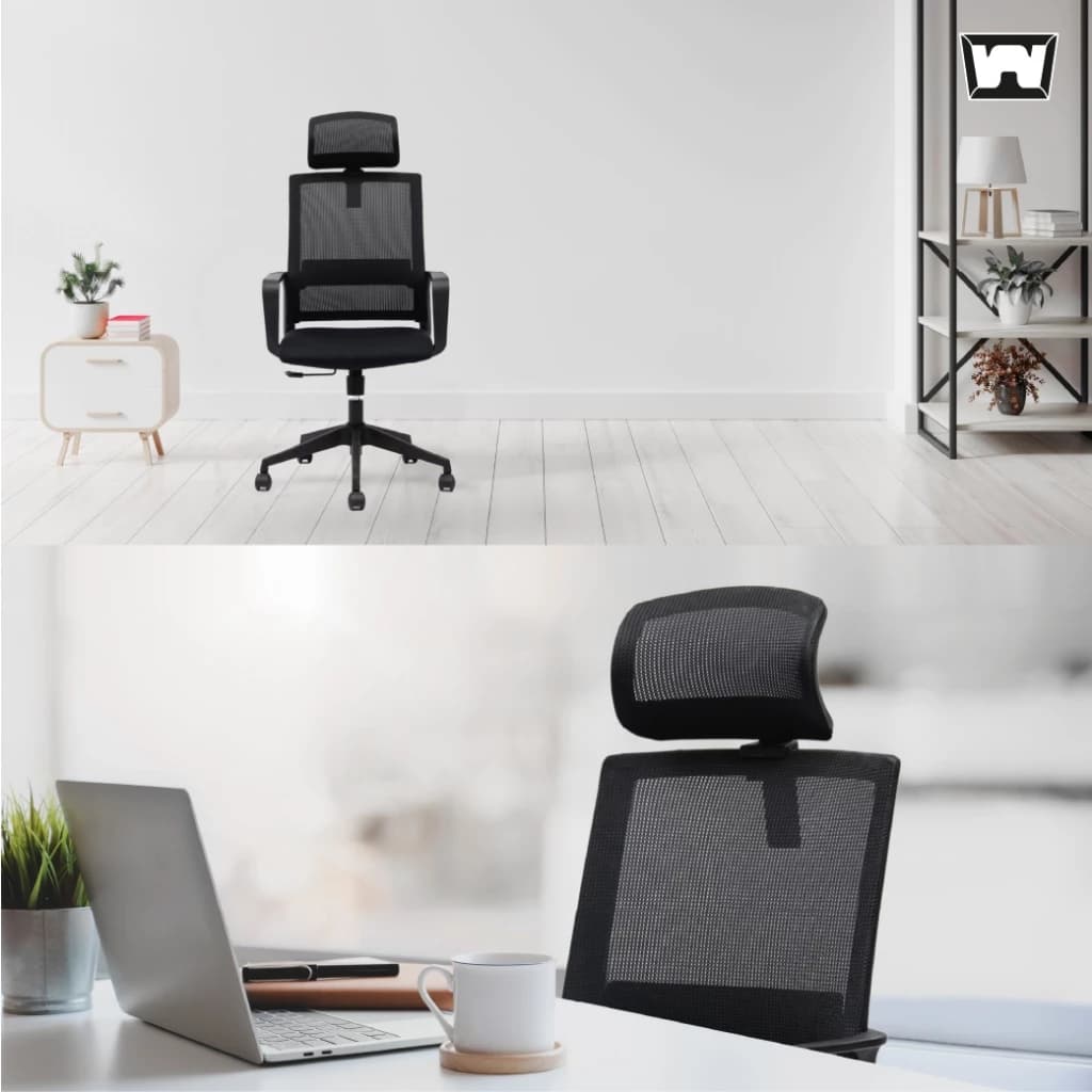 Work Station - Office chair เก้าอี้ทำงาน รุ่น Loki เก้าอี้สีดำ นุ่มสบาย ตามหลักสรีระศาสตร์ ราคาดี ลดอาการปวดเมื่อย รองรับน้ำหนัก 110 kg. ระบายอากาศดีเยี่ยม ราคาประหยัด https://lnwchill.com