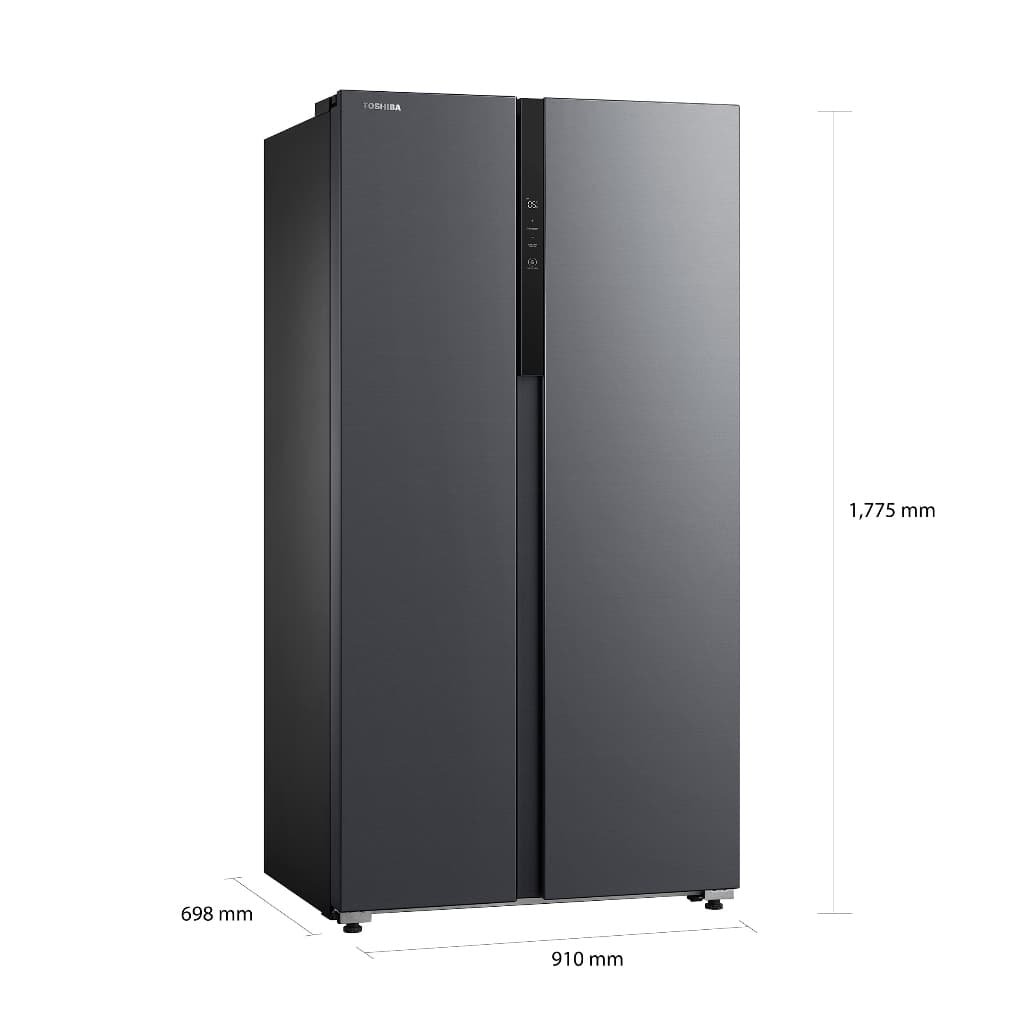 TOSHIBA รุ่น GR-RS780WI-PMT(06) ตู้เย็น Side by Side 20.6 คิว ระบบ Origin Inverter สั่งงานผ่านแอป TSmartLife ดีไซน์หรู จุใจ ประหยัดพลังงาน https://lnwchill.com
