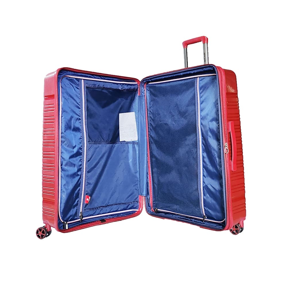 Pierre Cardin รุ่น LGA3-W2109P กระเป๋าเดินทาง Polypropylene น้ำหนักเบา ทนทาน ล้อคู่หมุน 360 องศา พร้อมซิปขยายข้างและระบบ TSA Lock https://lnwchill.com