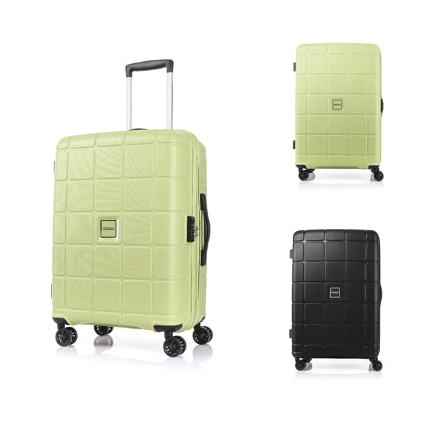AMERICAN TOURISTER รุ่น HUNDO SPINNER 68/25 TSA EXP กระเป๋าเดินทางล้อลาก 25 นิ้ว วัสดุ PP เหนียว ยืดหยุ่นสูง พร้อมฟังก์ชันขยายความจุ