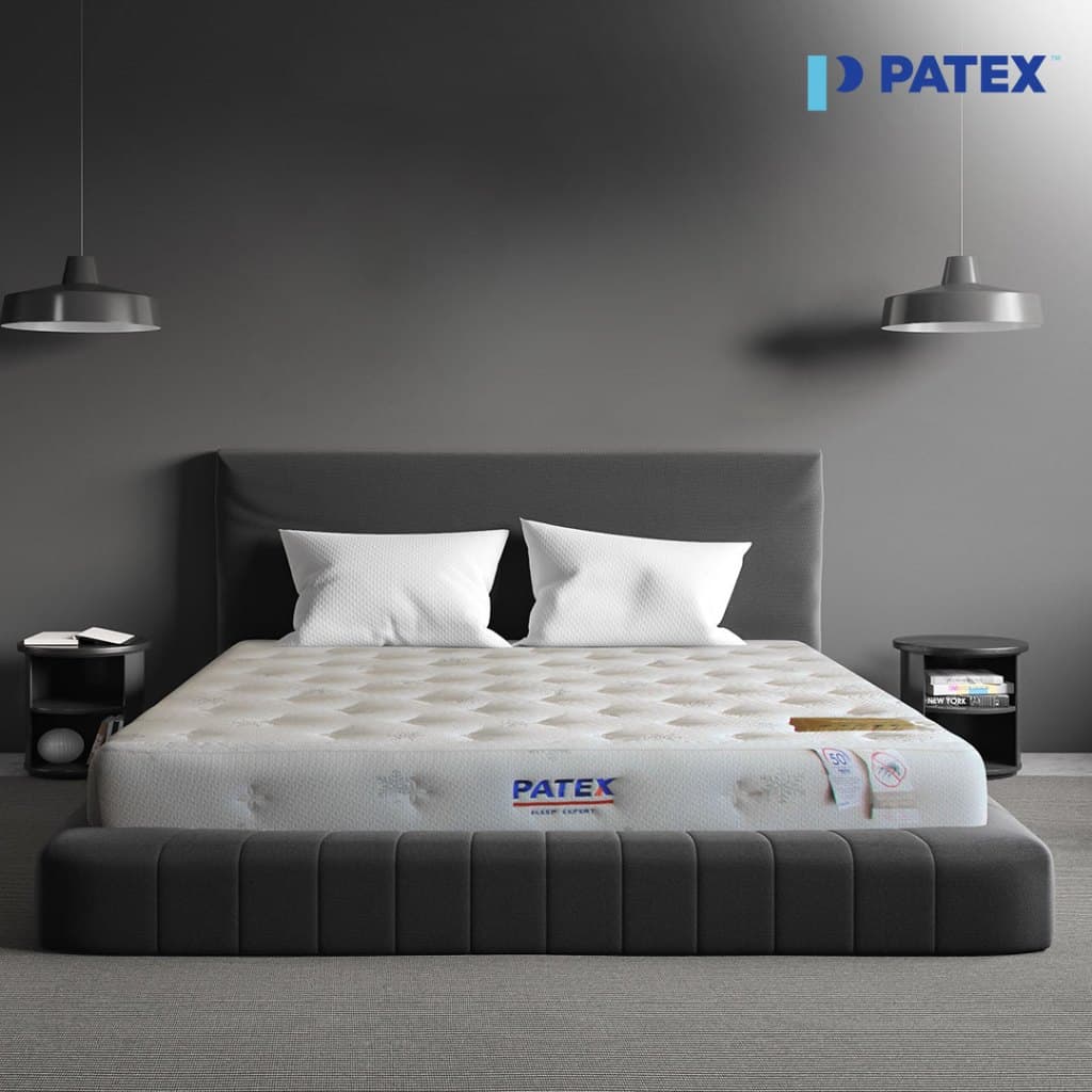 PATEX รุ่น Back Smile D95 ที่นอนยางพาราแท้ 100% แบบแน่นพิเศษ แก้ปวดหลัง เหมาะสำหรับผู้สูงอายุ https://lnwchill.com