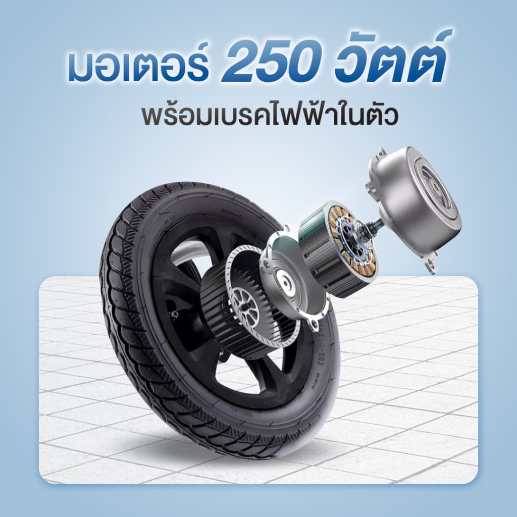 Synergy รุ่น สมาร์ท วีลแชร์ไฟฟ้าพับได้ ที่นั่งกว้าง 50 ซม. โครงสร้างแข็งแรง พับใส่ท้ายรถได้ https://lnwchill.com