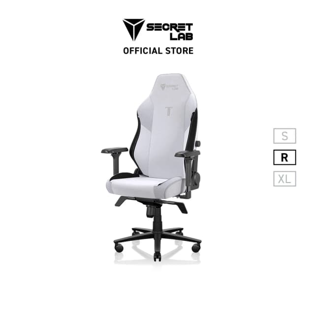 Secretlab รุ่น TITAN Evo เบาะผ้า SoftWeave Plus สีขาว เก้าอี้สีขาว (Arctic White) เก้าอี้เกมมิ่งเพื่อสุขภาพ Ergonomic E-Sport นุ่มสบาย ตามหลักสรีระศาสตร์