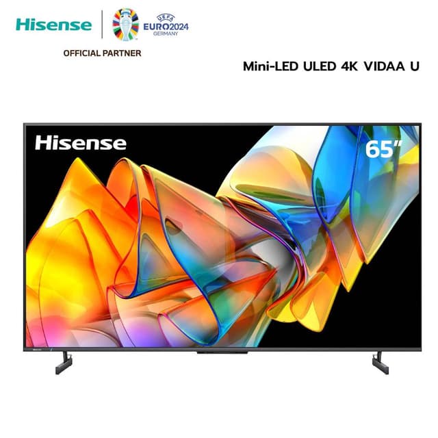 Hisense TV 65EU7K Mini LED ULED 4K 144Hz VIDAA U7 Quantum Dot Colour Voice Control /DVB-T2 / USB2.0 /3.0 / HDMI /AV