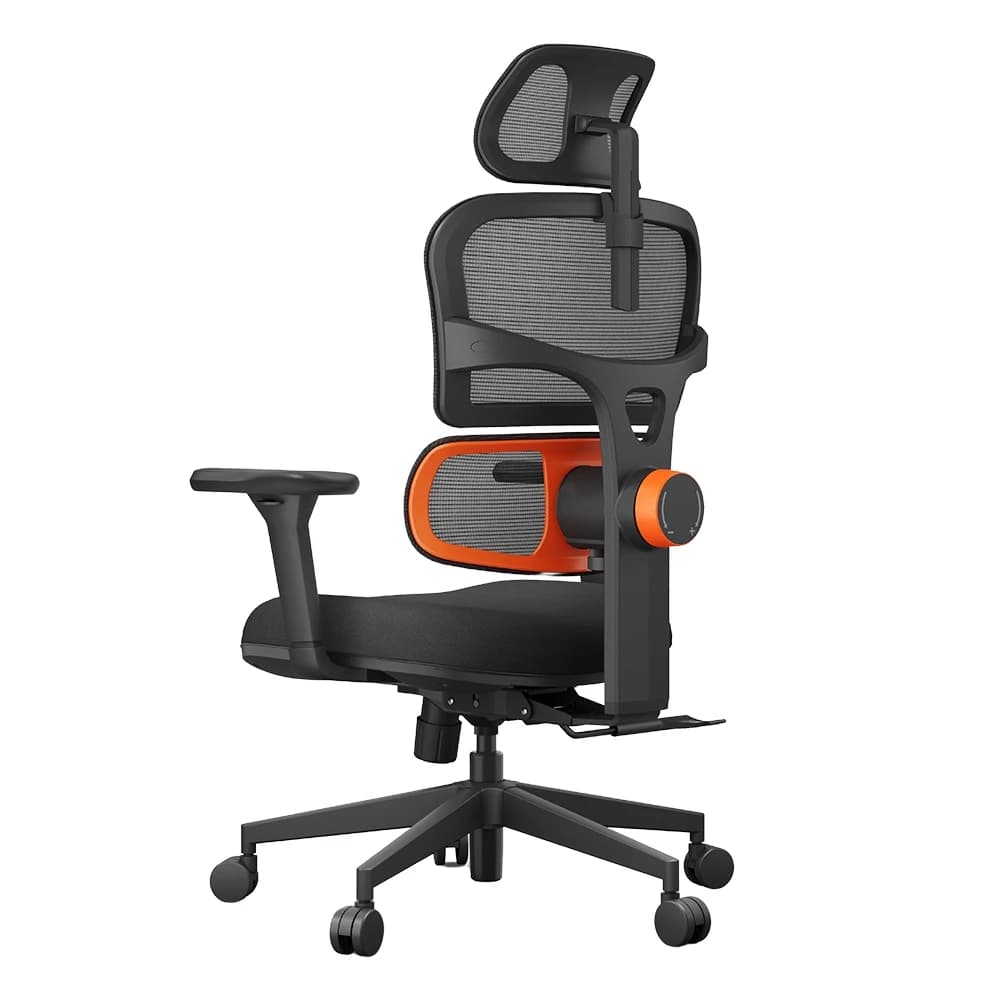 Ergotrend เก้าอี้เพื่อสุขภาพเออร์โกเทรน รุ่น HESSE สีดำ เก้าอี้สีดำ ระบายอากาศดีเยี่ยม นุ่มสบาย ตามหลักสรีระศาสตร์ Ergonomic เก้าอี้พนักพิงสูง ลดอาการปวดเมื่อย เกรดคุณภาพ https://lnwchill.com