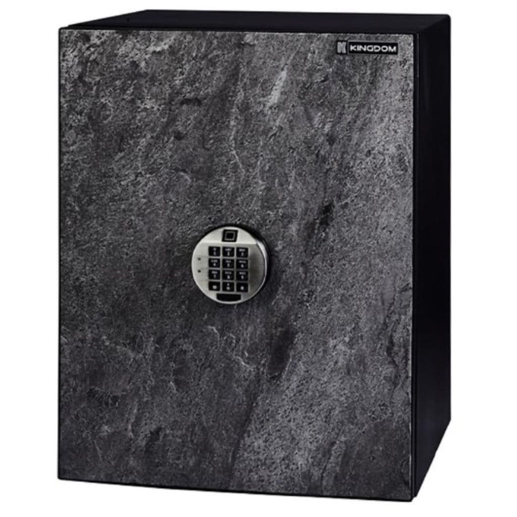 KINGDOM ตู้เซฟ DÉCOR รุ่น SA-1420-FM ระบบสแกนลายนิ้วมือและดิจิตอลกันไฟ 1 ชม. มิติใหม่แห่งความปลอดภัยที่ผสานดีไซน์หินอ่อนเสมือนเฟอร์นิเจอร์ https://lnwchill.com