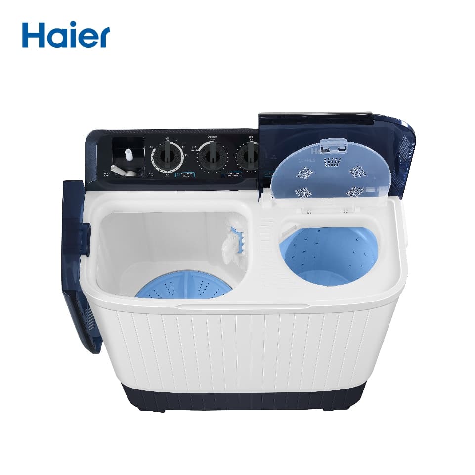 Haier รุ่น HTW110-1217 เครื่องซักผ้า 2 ถัง กึ่งอัตโนมัติ ความจุ 11 kg ซักสะอาดด้วยระบบม่านน้ำตกและโปรแกรมแช่ผ้าเพื่อประสิทธิภาพสูงสุด https://lnwchill.com