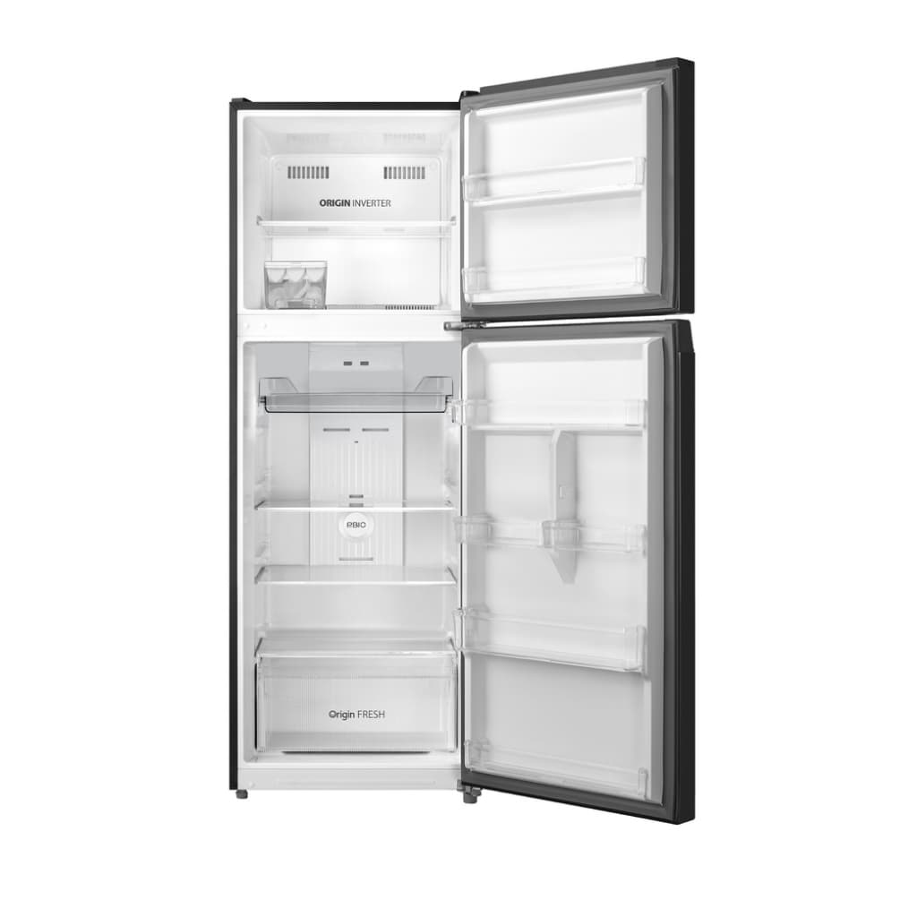 TOSHIBA GR-RT412WE-PMT(52) ตู้เย็น 2 ประตู 11 คิว Origin Inverter ระบบ Pure BIO กำจัดกลิ่น เย็นทั่วถึง อาหารสดใหม่ยาวนาน https://lnwchill.com