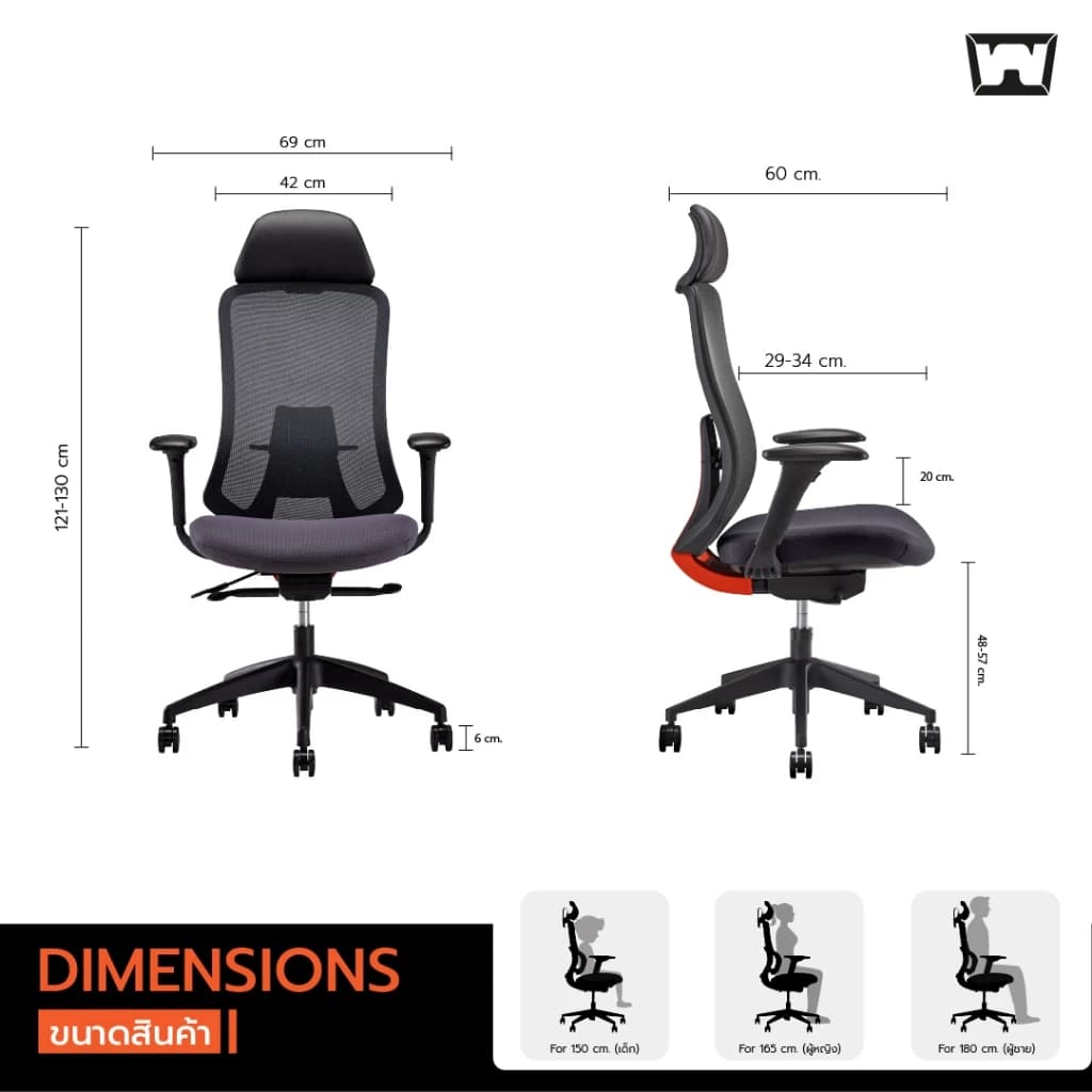 Work Station - Office chair เก้าอี้ทำงาน รุ่น Fragonard เก้าอี้สีดำ เก้าอี้สีเขียว เก้าอี้สีฟ้า เก้าอี้สีชมพู เก้าอี้ทำงาน เก้าอี้พนักพิงสูง ระบายอากาศดีเยี่ยม ลดอาการปวดเมื่อย รองรับน้ำหนัก 136 kg. https://lnwchill.com