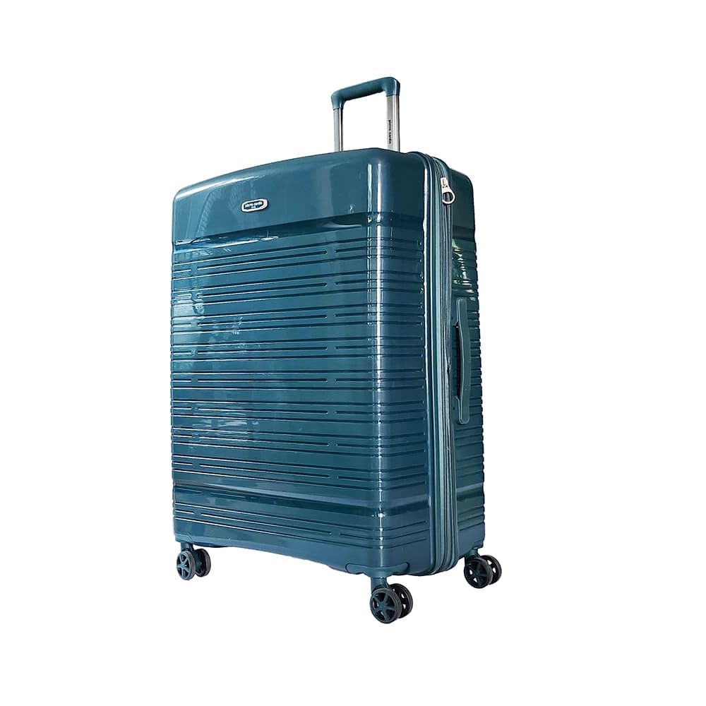 Pierre Cardin รุ่น LGA3-W2109P กระเป๋าเดินทาง Polypropylene น้ำหนักเบา ทนทาน ล้อคู่หมุน 360 องศา พร้อมซิปขยายข้างและระบบ TSA Lock https://lnwchill.com
